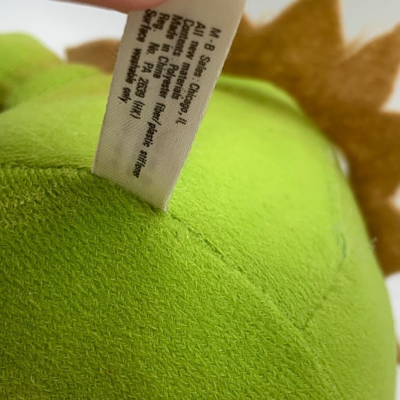 Vintage Jim Henson Baby Kermit the Frog 8" Muppet Plush Doll 1987 - Picture 15 of 16